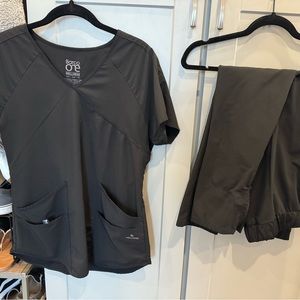 Small Black Barco One Scrub Set